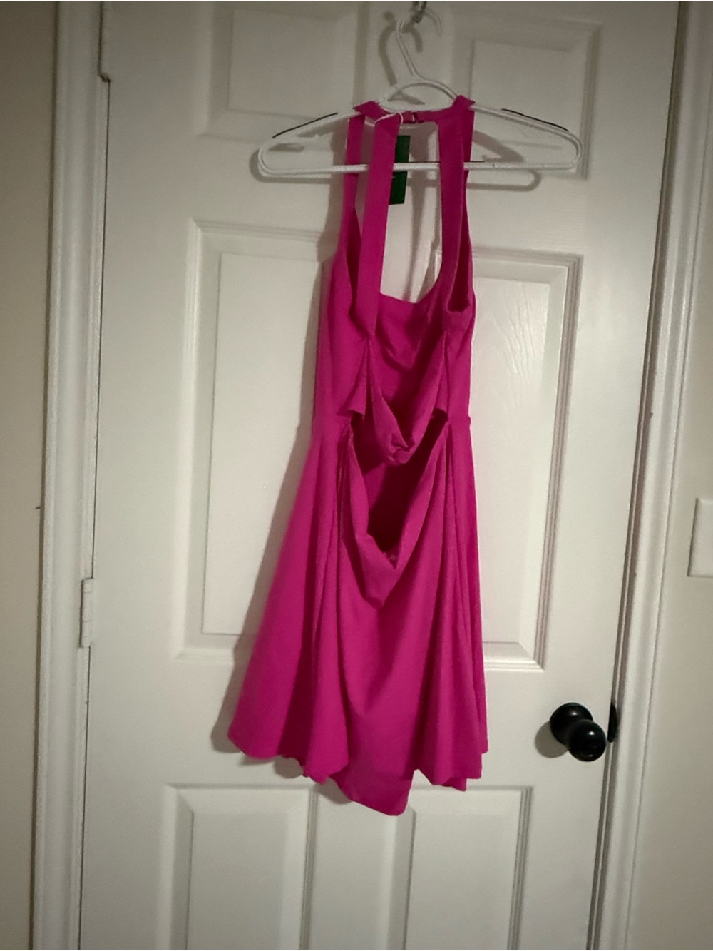 HALARA Fuchsia Racerback Mini Dress - Picture 2 of 3